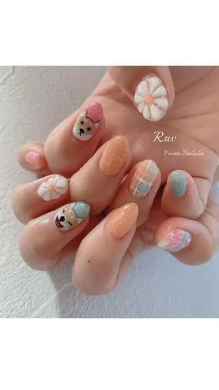 ネイル プライベート ネイルサロン　ルヴのネイルデザイン