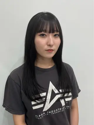 ロング アリサ/ 暖色colorのヘアスタイル