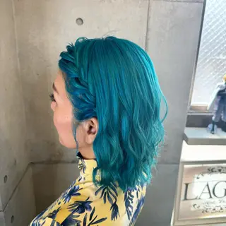 ミディアム ヘアアレンジ 石井 綺乃のヘアスタイル