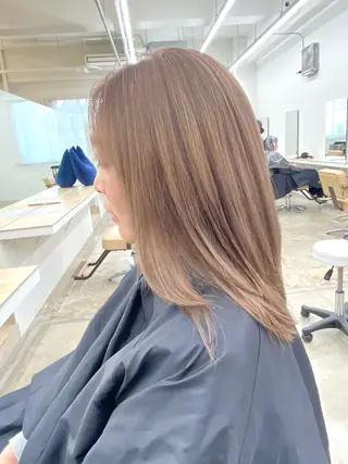 ミディアム カラー BOB🌟ハイトーン /ブリーチ/TAKUのヘアスタイル