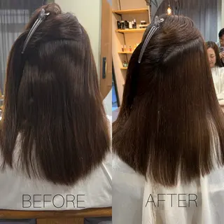 ミディアム 野間 祐哉のヘアスタイル