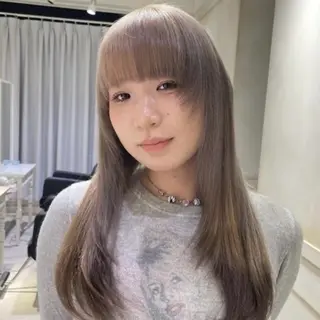 ロング カラー 🦋ブリーチ/カラー 専門Aya💖のヘアスタイル