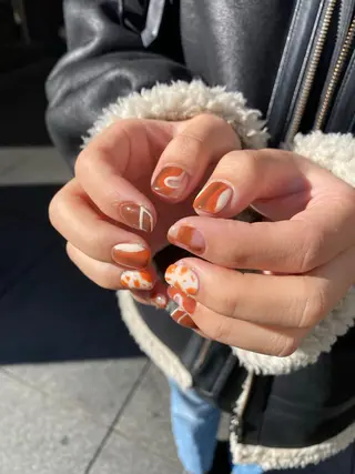 ネイル 個性派／中韓ネイル SAKURAのネイルデザイン