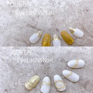 ミディアム カラー ネイル Bloom Nail 桜井のネイルデザイン