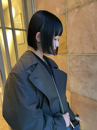 ミディアム 小田 輝太郎/ブリーチのヘアスタイル