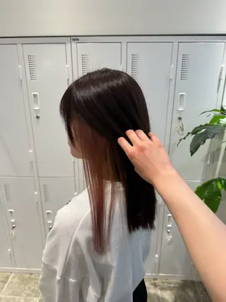 セミロング LiEn hair's BEAU group所属・松下 茉紀👱🏻‍♀️のヘアスタイル