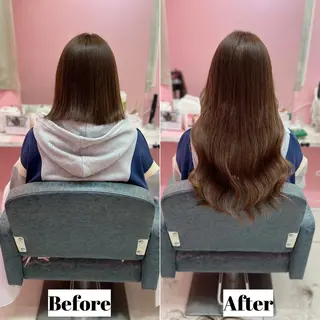 ロング SEASON 大阪梅田駅徒歩7分のヘアスタイル