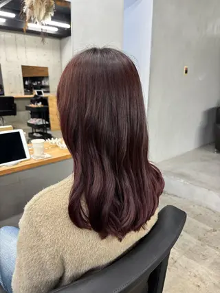 カラー ゆりか /透明感カラーのヘアスタイル