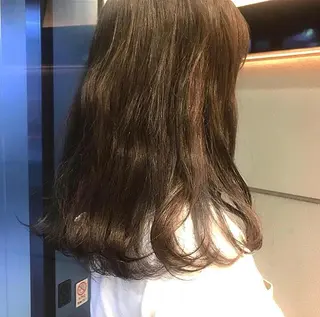 ロング カラー 滝本 里実のヘアスタイル