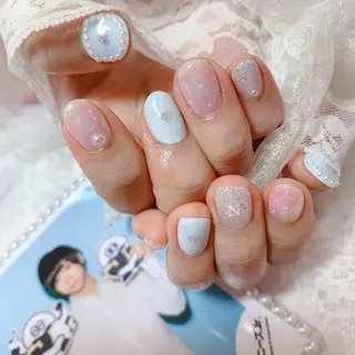 ネイル La neige* yuki 🥯🍑のネイルデザイン