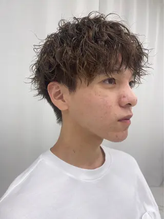 ショート パーマ 顔周り/韓国レイヤー junkaのヘアスタイル