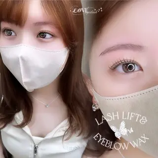 マツエク・マツパ 🩵HARUHI 京都Two🩵のマツエク・マツパデザイン