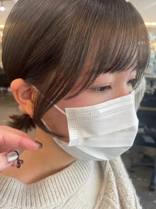 ミディアム 🤍韓国ヘア🇰🇷 タバタサオリ🤍のヘアスタイル