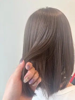 ミディアム 堀 ゆきみのヘアスタイル