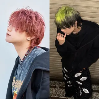 カラー 🐺新宿manabu カットモデル募集中のヘアスタイル