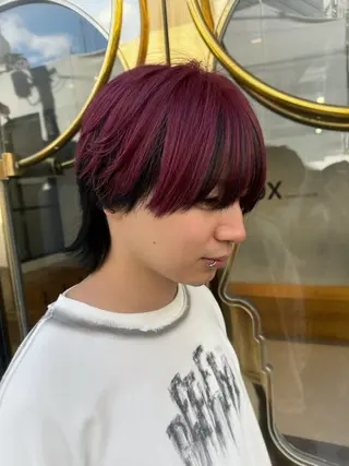 ショート カラー メンズ メンズNO.1口コミ 高評価🟡三澤拓海✅のヘアスタイル