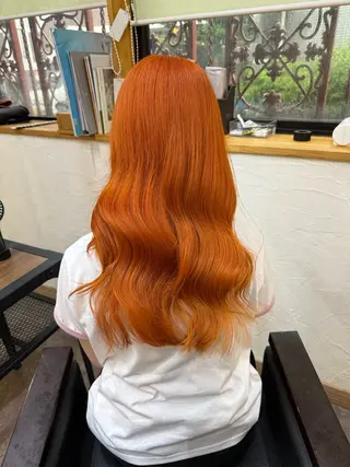 カラー 艶暖色/ベージュ SAKI💜のヘアスタイル