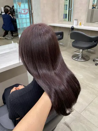 ミディアム カラー ヘアアレンジ キッズ TRUNAIL&EYE所属・TRU Shino🦋のマツエク・マツパデザイン