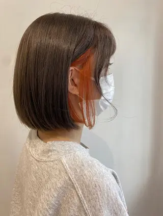 カラー 韓国ヘア/艶髪🎀 宮川みほのヘアスタイル