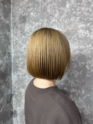 ショート カラー 🎀ボブカット🍀 みくのヘアスタイル