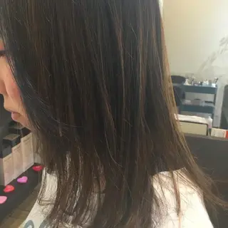 ミディアム カラー embrace エンブレイスのヘアスタイル