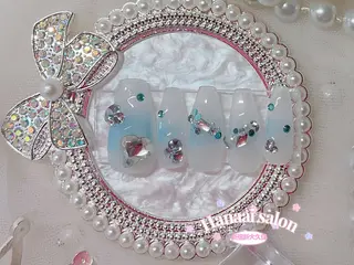 ミディアム Hanaai Salon新大久保店のネイルデザイン