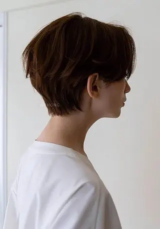 ショート 吉田一輝 外国人パーマのヘアスタイル