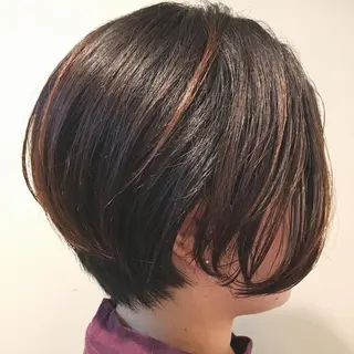 ショート 工藤 綾華のヘアスタイル