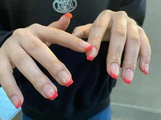 カラー ネイル scre as Etelのネイルデザイン