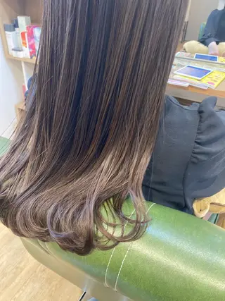 ロング 西村 雄介のヘアスタイル