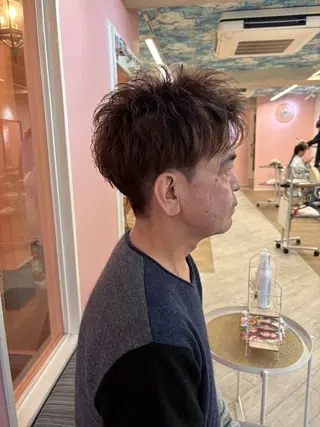 メンズ 津村 慶のヘアスタイル