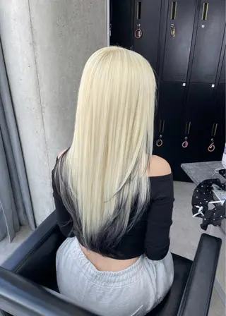 ロング カラー 🌟ブリーチ/ボブ/ レイヤー渋谷☀️のヘアスタイル