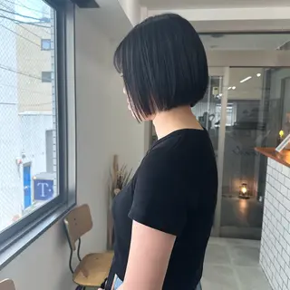 ショート カラー パーマ お洒落パーマ/ 艶カラー/michiのヘアスタイル