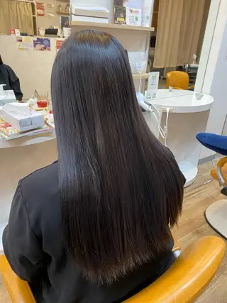 ロング ブリーチなし透明感 🕊ワダ　ユイのヘアスタイル