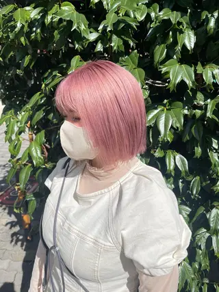 ショート ワンホンヘア ケラチン/Kaitoのヘアスタイル