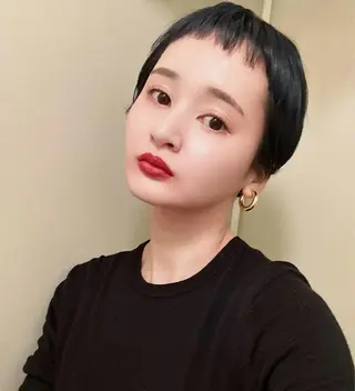 ショート ショート/ボブ/ 心斎橋/宮脇美奈のヘアスタイル