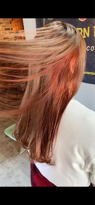 ロング カラー 代表 中島貴志のヘアスタイル