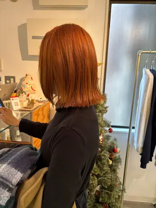 ミディアム カラー sakura🌸 レイヤー/韓国ヘアのヘアスタイル