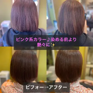 カラー エイジングケア特化 サーカス/育毛/スパのヘアスタイル