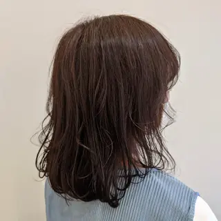 カラー ミディアム arte pelo 辻のヘアスタイル