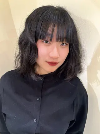 ミディアム figue所属・カットモデル募集🤍 🐇anzuのヘアスタイル