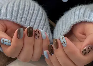 ネイル By moonネイル 🌷ワンホン/韓国風のネイルデザイン