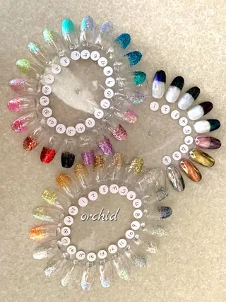 ネイル orchid ♡オーキッドのネイルデザイン