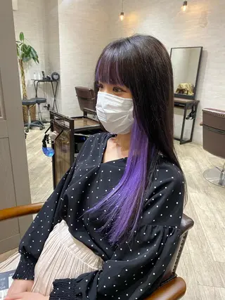 ロング カラー 🍑艶髪✖️暖色系 ✨momoka🍑のヘアスタイル