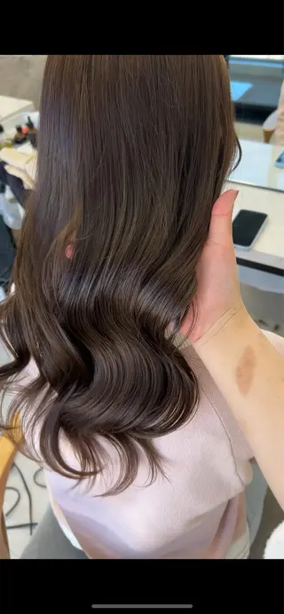 ロング 名古屋／似合わせ カット／カラー🫧のヘアスタイル