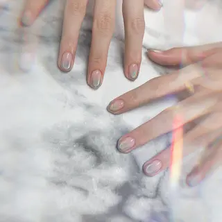 ショート カラー ネイル 💎ビューティサロン 湘南　RIRAN💎のネイルデザイン