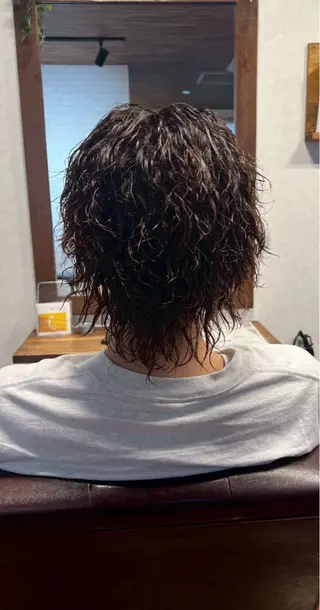 ショート パーマ RELACE【リレイス】所属・リレイス 伊藤愛斗のヘアスタイル