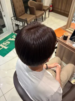 カラー Ash 平井 青木🤍のヘアスタイル