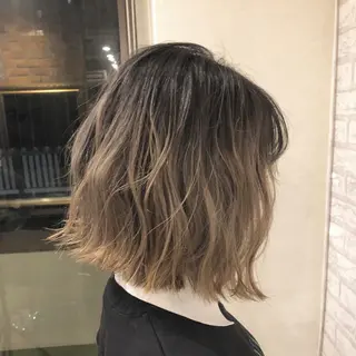 ショート カラー JILBLAN京都 ショート/ハイライトのヘアスタイル