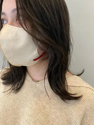 ミディアム tuna   トゥナ所属・藤川 暖士のヘアスタイル